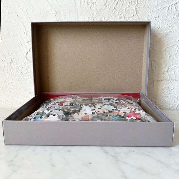 Rainbow Koi Pond 1000 Piece Puzzle - Complete - Picture 4 of 8